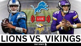 Lions vs. Vikings Live Streaming Scoreboard Play-By-Play Game Audio & Highlights  NFL Week 16