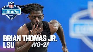 Brian Thomas Jrs FULL 2024 NFL Scouting Combine On Field Workout