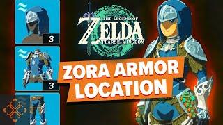 The Legend Of Zelda Tears Of The Kingdom - How To Find The Complete Zora Armor Set