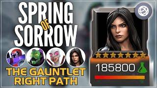 Spring of Sorrow Gauntlet - RIGHT PATH - Guide - Onslaught - Annihilus - Gwenpool - Jessica Jones