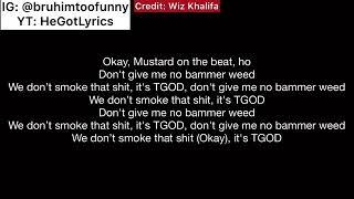 Wiz Khalifa - Bammer Official Lyrics