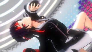 【ホロライブEN HololiveEN MMD】Gawr Gura Black ver  King  4K 60FP