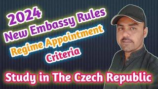 Regime Mode New Rules  New Criteria of Regime Student Mode  Study in Czech Republic from Pakistan