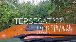 Buka Jalur. offroad. 4x4. Kebun Karet.