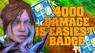 Secret Way To Farm 4k Damage Badge 4000 DMG In Apex Legends