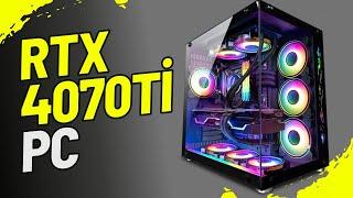 Ucuz Fiyatlı RTX 4070 PC Toplama-  Hem Oyun Hem Render için Bilgisayar