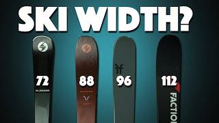 Whats the best Ski width for you?