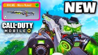 *NEW* LEGENDARY M4LMG - MICRO NUKED  COD MOBILE