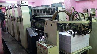 OFFSET PRINTING MULTICOLOR MACHINE  Small Scale IndustrieS