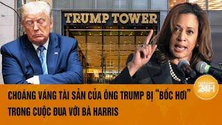 Thời sự quốc tế Choáng váng tài sản của ông Trump bị “bốc hơi” trong cuộc đua với bà Harris