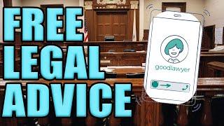 How To Get FREE LEGAL ADVICE- GoodLawyer and 3 more strategies