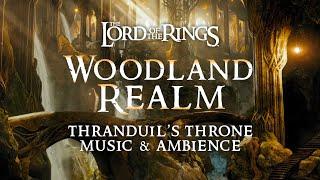 Lord of the Rings   The Woodland Realm  Music & Ambience Thranduils Throne with @ASMRWeekly