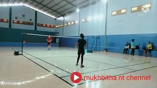 Mabar badminton  ketika pemain super jadi lawan sparing #tunggal putri#badminton indonesia#bwf#pbsi