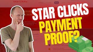 Star Clicks Payment Proof – Is It Worth It? REAL Test Results