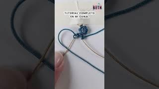 COMO HACER PULSERA EN MACRAME #shorts #decoideasbeth #pulseraenmacrame #diypulseras