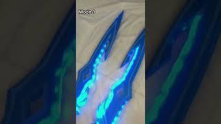 Childe Dual Daggers Genshin Impact - LED Cosplay Props