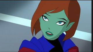 Miss Martian - All Scenes  Justice League vs The Fatal Five