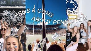 pros and cons about PENN STATE dorms size student life etc