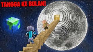 KITA BIKIN TANGGA MENUJU KE BULAN YANG DILARANG MOJANG DI MINECRAFT