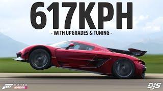 Forza Horizon 5 - 617KPH The FASTEST car is now even FASTER