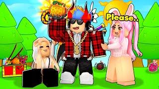 I Caught These 2 Gold Diggers Scamming... ROBLOX BLOX FRUIT