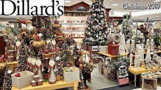 DILLARDS CHRISTMAS DECOR 2019 * SHOP WITH ME *