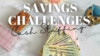 Cash Stuffing Savings Challenges  How many challenges did we finish???