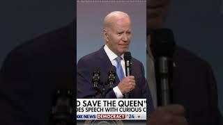 Joe Biden says  God save the Queen  WTF