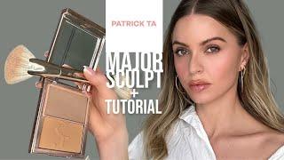 PATRICK TA BEAUTY MAJOR SCULPT CONTOUR & BRONZER DUO REVIEW + TUTORIAL