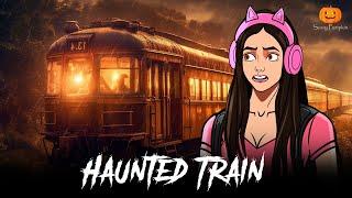 Haunted Train  Bhutia Train  Scary Pumpkin  Hindi Horror Stories  Animated Stories