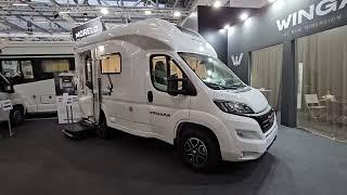 TINY MOTORHOME with large washroom kitchen and lounge Wingamm Oasi 540 SL