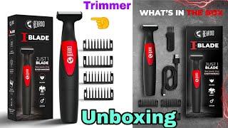 Unboxing Beardo Multipurpose Blade Trimmer & Shaver  @mr_vipul_sinh