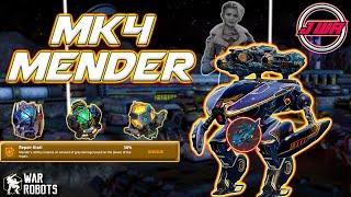 WR The Mender Robot just got BETTER new aramis Porthos weapons war robots Update 10.2 #warrobots