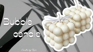 BUBBLE CANDLES TUTORIAL  How to make the perfect bubble candle??