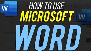 How to Use Microsoft Word - Complete Beginners Tutorial