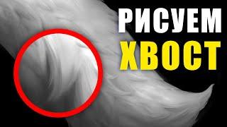  КАК РИСОВАТЬ ХВОСТ фурри?