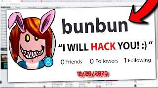 Scariest HACKER Group In ROBLOX? The Roblox Bun Bun Girls