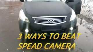 How to beat a speed camera