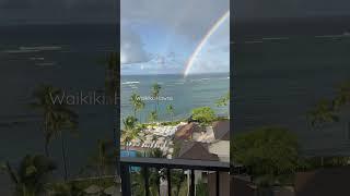 #waikiki #hawaii #halekulani #rainbow #honolulu