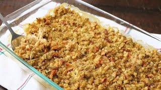 Easy Chicken and Stuffing Casserole Bake with Stove Top Stuffing So Delicious