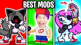 TOP 5 CRAZIEST MOD VIDEOS EVER SONIC.EXE FNF MOD NEW FNAF LEVELS FNAF LAVA MOD & MORE