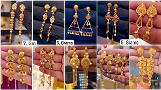 Beautiful ️Sui Dhaga Earrings Design Gold Earrings Designs New Model 2024 With Price #earrings #30