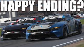 Every race has a story  iRacing IMSA Fixed at Daytona  Ford Mustang GT3