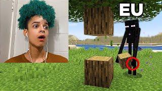 trollei o JOOJ NATU com MOD MORPH no minecraft... Caçador vs Youtuber