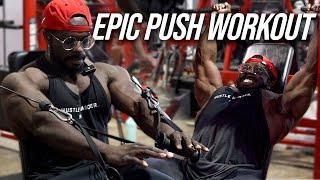 Updated PUSH Workout at Mi40 Gym with Colby Hartz