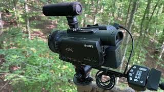 2022 Self Filming Set Up With Sony NX80