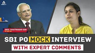 SBI PO Mock Interview 2023  SBI PO Interview Preparation by Anil Bhatnagar Sir