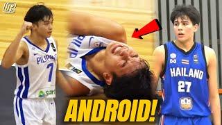 NASAKTAN pero PINAGPAG lang ang sakit ni Andy Gemao Batang Gilas U18 vs Thailand Full Highlights