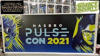 Hasbro PulseCon 2021 Promo Box + Huge Vintage Star Wars Vectis Auction Haul