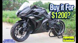 Buy $1200 Sportbike Motorcycle From China?  MotoVlog